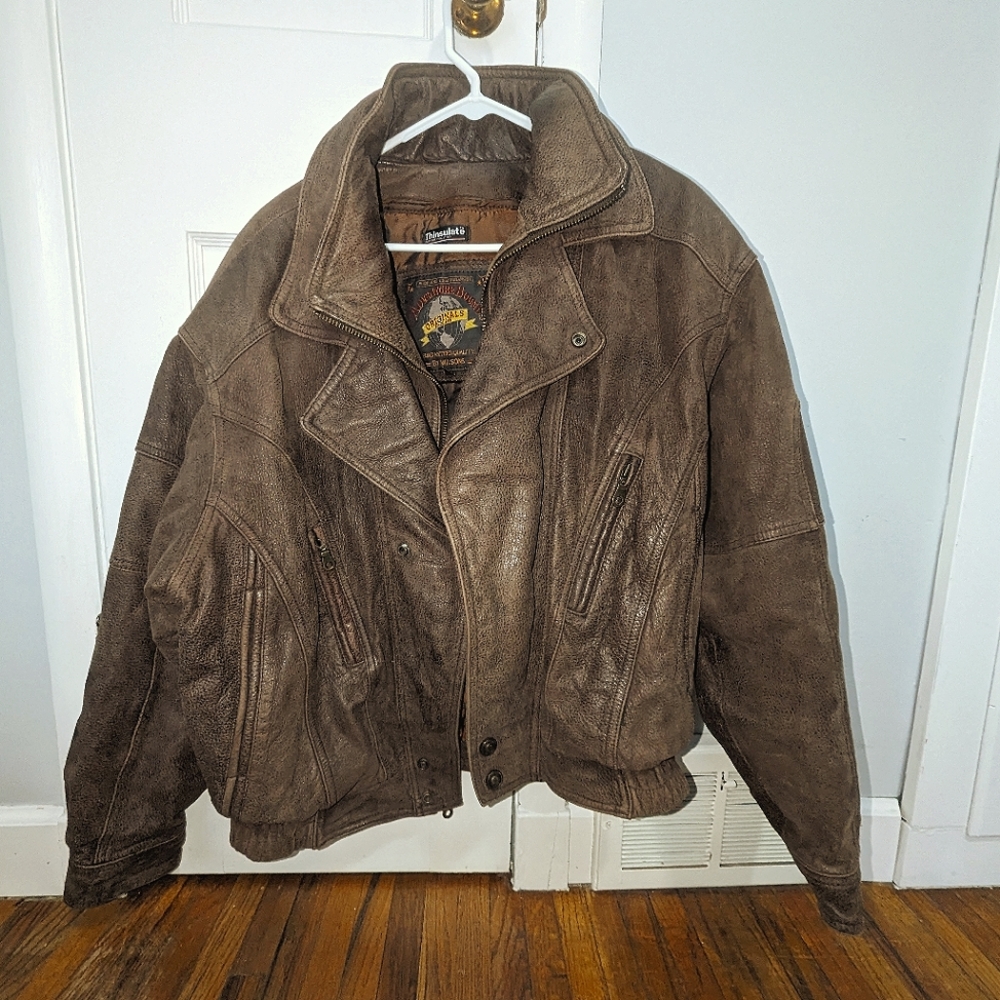 Adventure Bound Wilson's Bomber Leather Jacket
